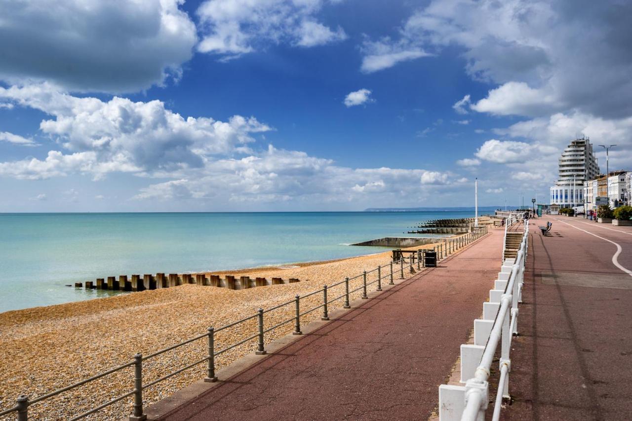 Elegant Spacious Seaside Apartment St Leonards-on-Sea Exterior foto